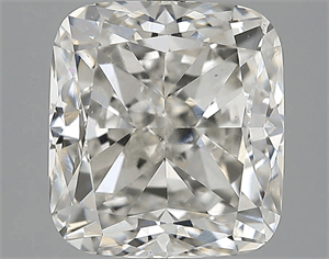 5.01 Carats, Cushion Diamond with  Cut, I Color, SI1 Clarity and Certified by GIA