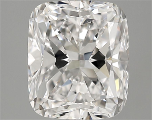 3.30 Carats, Cushion Diamond with  Cut, D Color, IF Clarity and Certified by GIA