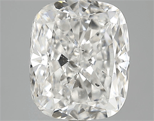 5.04 Carats, Cushion Diamond with  Cut, G Color, SI1 Clarity and Certified by GIA