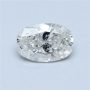 0.60 Carats, Cushion Diamond with  Cut, F Color, SI2 Clarity and Certified by EGL