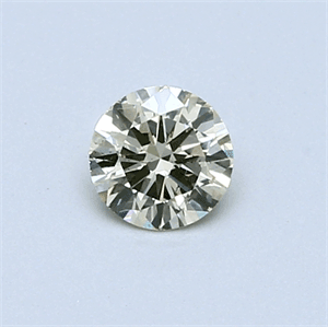 0.34 Carats, Round Diamond with Very Good Cut, J Color, VVS2 Clarity and Certified by EGL