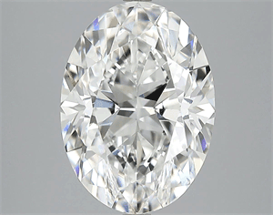 5.01 Carats, Oval Diamond with  Cut, F Color, VS1 Clarity and Certified by GIA