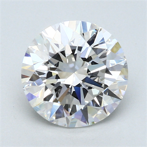 Picture of 2.74 Carats, Round Diamond with Excellent Cut, F Color, VS1 Clarity and Certified by GIA