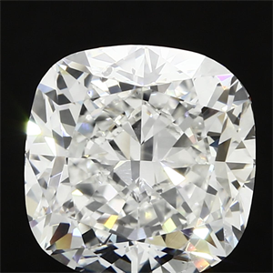5.39 Carats, Cushion Diamond with  Cut, G Color, SI1 Clarity and Certified by GIA