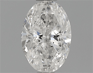 0.70 Carats, Oval Diamond with  Cut, E Color, SI2 Clarity and Certified by EGL