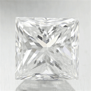 Picture of 3.61 Carats, Princess Diamond with  Cut, F Color, SI1 Clarity and Certified by GIA
