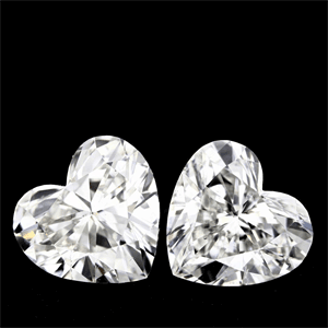 Picture of 1.01 Carats, Heart Diamond with  Cut, G Color, SI1 Clarity and Certified by GIA