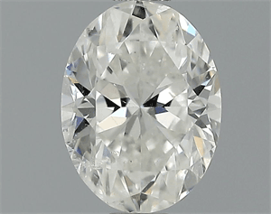 0.70 Carats, Oval Diamond with  Cut, G Color, SI1 Clarity and Certified by EGL