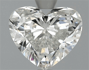 Picture of 1.50 Carats, Heart Diamond with  Cut, H Color, SI2 Clarity and Certified by GIA