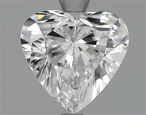 2.00 Carats, Heart Diamond with  Cut, D Color, SI1 Clarity and Certified by GIA