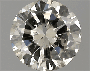 0.61 Carats, Round Diamond with Good Cut, I Color, SI1 Clarity and Certified by EGL