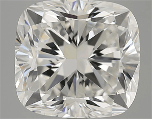 5.01 Carats, Cushion Diamond with  Cut, H Color, VS2 Clarity and Certified by GIA