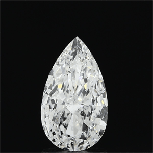 1.09 Carats, Pear Diamond with  Cut, E Color, SI2 Clarity and Certified by GIA