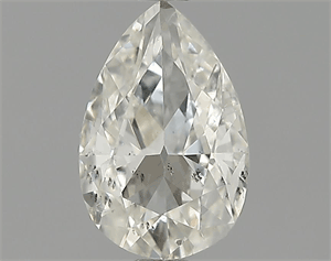 Picture of 1.00 Carats, Pear Diamond with  Cut, G Color, SI1 Clarity and Certified by EGL