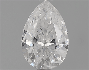 1.07 Carats, Pear Diamond with  Cut, D Color, SI2 Clarity and Certified by EGL
