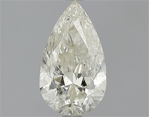 1.50 Carats, Pear Diamond with  Cut, H Color, SI2 Clarity and Certified by EGL