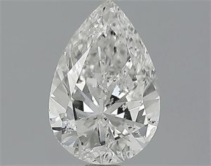 1.50 Carats, Pear Diamond with  Cut, F Color, SI2 Clarity and Certified by EGL