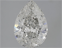 2.54 Carats, Pear Diamond with  Cut, E Color, SI2 Clarity and Certified by EGL