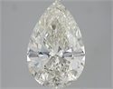 3.54 Carats, Pear Diamond with  Cut, H Color, SI2 Clarity and Certified by EGL