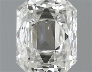 Picture of 0.53 Carats, Radiant Diamond with  Cut, F Color, VS2 Clarity and Certified by EGL