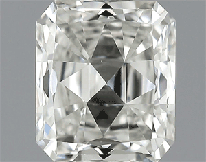 Picture of 0.61 Carats, Radiant Diamond with  Cut, F Color, VS1 Clarity and Certified by EGL