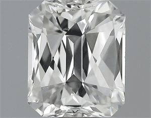 Picture of 0.55 Carats, Radiant Diamond with  Cut, E Color, VS2 Clarity and Certified by EGL