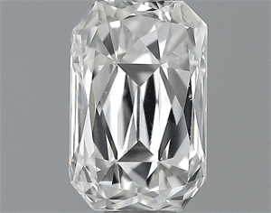 0.52 Carats, Radiant Diamond with  Cut, D Color, VS1 Clarity and Certified by EGL