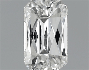 Picture of 0.55 Carats, Radiant Diamond with  Cut, E Color, VS2 Clarity and Certified by EGL