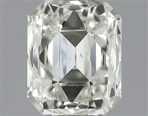 0.59 Carats, Radiant Diamond with  Cut, F Color, VS2 Clarity and Certified by EGL
