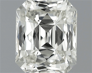 0.67 Carats, Radiant Diamond with  Cut, F Color, VS1 Clarity and Certified by EGL