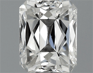0.52 Carats, Radiant Diamond with  Cut, F Color, VS2 Clarity and Certified by EGL