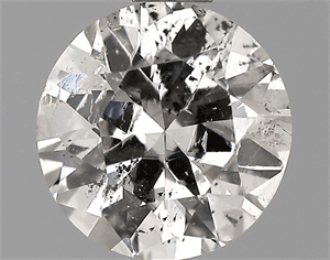 0.68 Carats, Round Diamond with Good Cut, G Color, SI2 Clarity and Certified by EGL