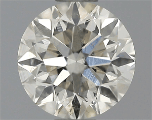 0.51 Carats, Round Diamond with Very Good Cut, F Color, VS2 Clarity and Certified by EGL
