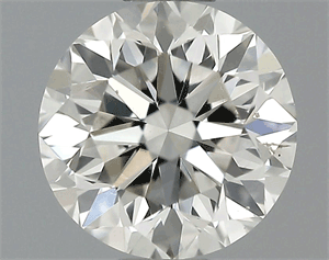 0.51 Carats, Round Diamond with Very Good Cut, G Color, VS1 Clarity and Certified by EGL