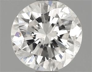 0.56 Carats, Round Diamond with Excellent Cut, E Color, SI1 Clarity and Certified by EGL