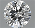 0.52 quilates, Redondo Diamante , Color F, claridad SI1 y certificado por EGL