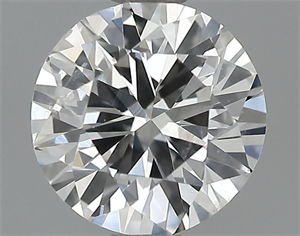 Picture of 0.52 Carats, Round Diamond with Very Good Cut, F Color, SI1 Clarity and Certified by EGL