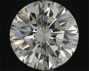 Picture of 3.57 Carats, Round Diamond with Excellent Cut, H Color, VS1 Clarity and Certified by EGL