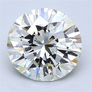 Picture of 1.70 Carats, Round Diamond with Excellent Cut, G Color, VVS1 Clarity and Certified by EGL