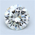 1.50 Carats, Round Diamond with Very Good Cut, I Color, VVS1 Clarity and Certified by GIA