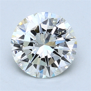 Picture of 1.50 Carats, Round Diamond with Very Good Cut, I Color, VVS1 Clarity and Certified by GIA