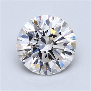 Picture of 1.22 Carats, Round Diamond with Excellent Cut, G Color, VVS1 Clarity and Certified by GIA