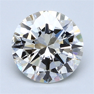 Picture of 2.39 Carats, Round Diamond with Very Good Cut, I Color, SI2 Clarity and Certified by GIA