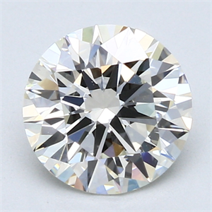 Picture of 1.70 Carats, Round Diamond with Very Good Cut, K Color, VVS2 Clarity and Certified by GIA