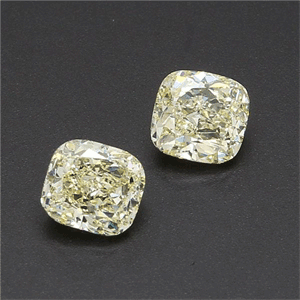 1.02 Carats, Cushion Diamond with  Cut, FY Color, VS1 Clarity and Certified by EGL
