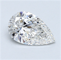 1.20 Carats, Pear Diamond with  Cut, D Color, VS1 Clarity and Certified by GIA