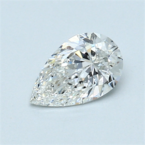 Picture of 0.60 Carats, Pear Diamond with  Cut, F Color, VS1 Clarity and Certified by GIA