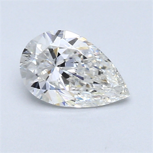 Picture of 0.60 Carats, Pear Diamond with  Cut, F Color, VS1 Clarity and Certified by GIA