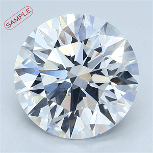 0.19 Carats, Round Diamond with Excellent Cut, F Color, VS2 Clarity and Certified by GIA