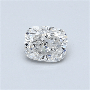 Picture of 0.52 Carats, Cushion Diamond with  Cut, F Color, SI2 Clarity and Certified by EGL